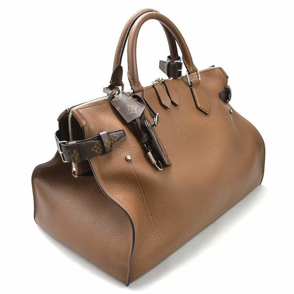 Louis Vuitton Doctor's Taurillon Leather Bag Brown - Picture 2 of 5